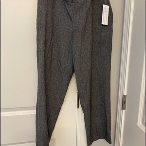 Gray stretch dress pants 14P-S NWT